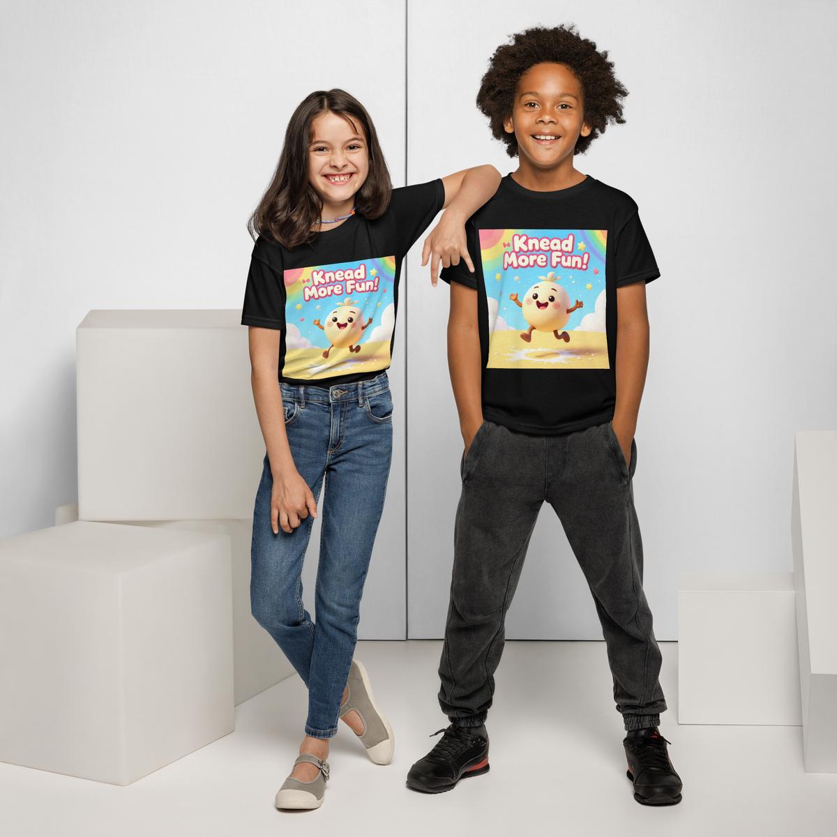 Knead More Fun V1 | Youth t-shirt Apparel > Kids' T-Shirts ZomaModa
