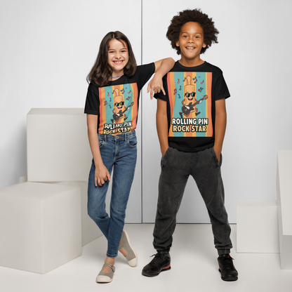 Rolling Pin Rock Star V2 | Youth t-shirt Apparel > Kids' T-Shirts ZomaModa