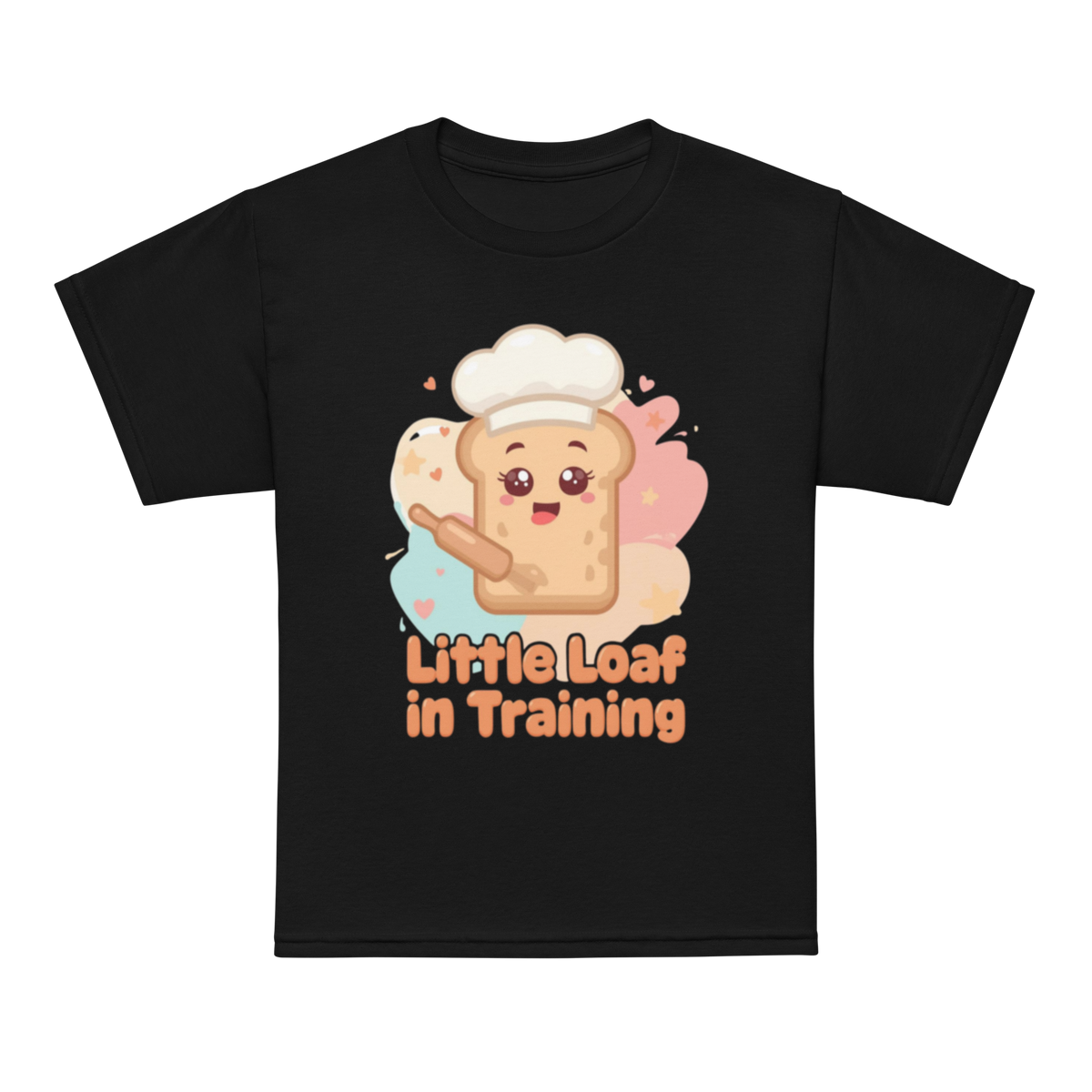Little Loaf in Training V3 | Youth t-shirt Black Apparel > Kids' T-Shirts ZomaModa