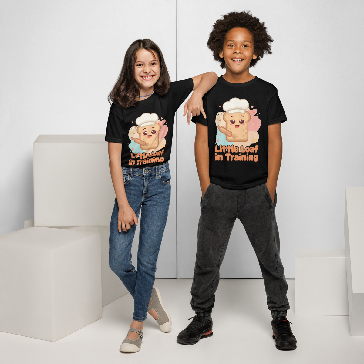 Little Loaf in Training V3 | Youth t-shirt Apparel > Kids' T-Shirts ZomaModa