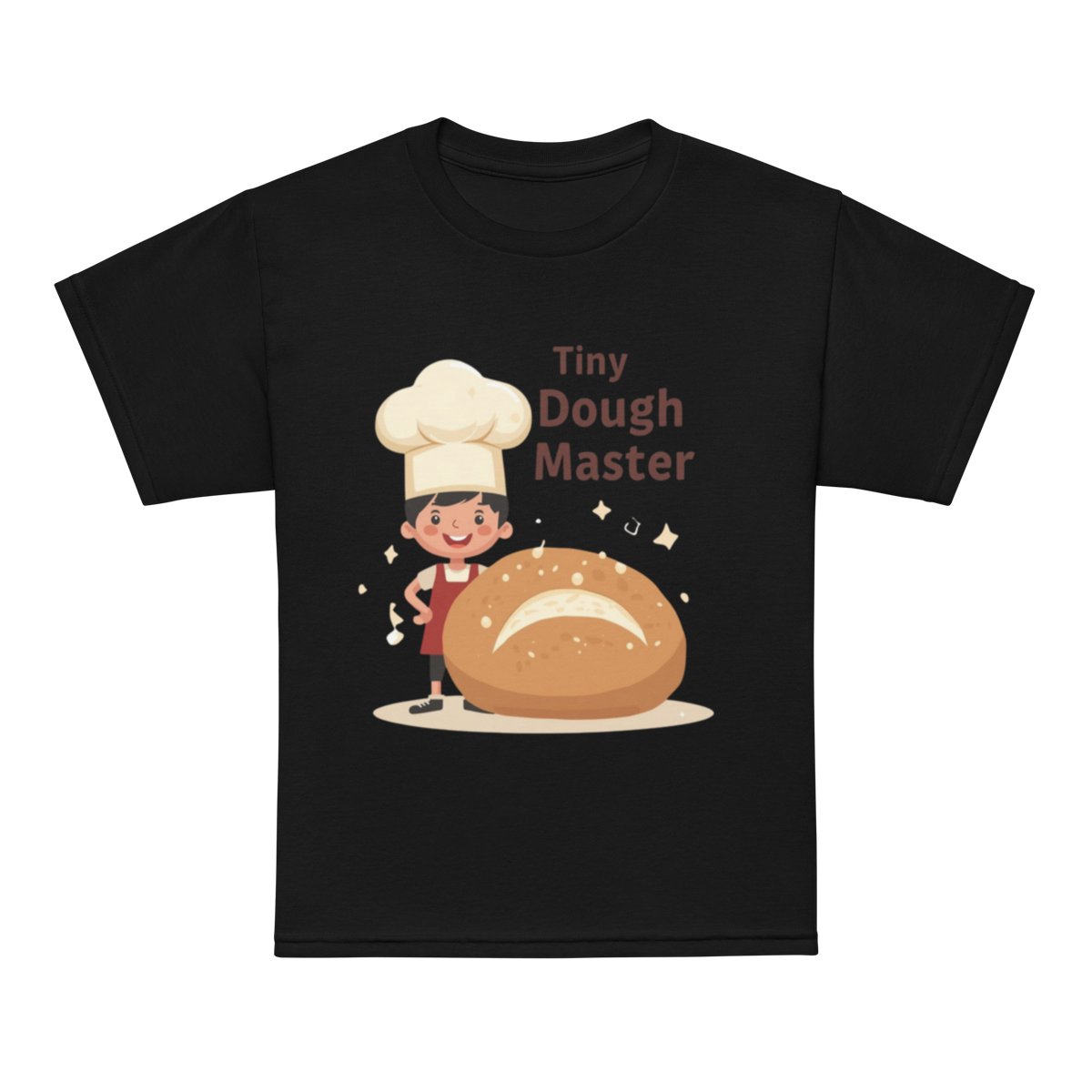 Tiny Dough Master V3 | Youth t-shirt Black Apparel > Kids' T-Shirts ZomaModa