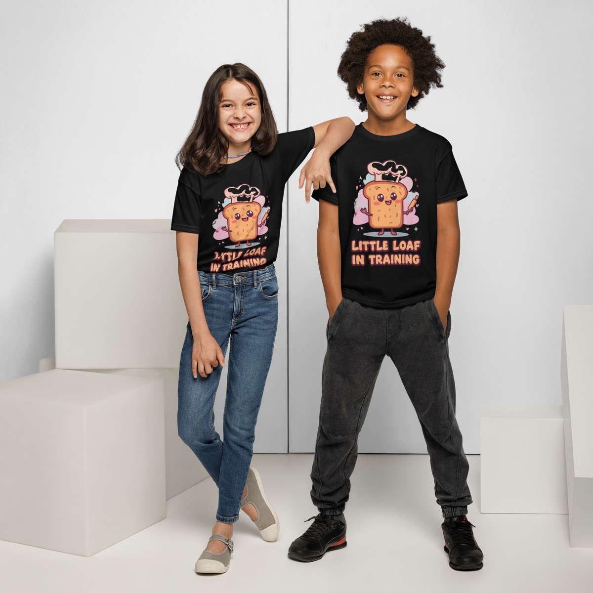 Little Loaf in Training V4 | Youth t-shirt Apparel > Kids' T-Shirts ZomaModa