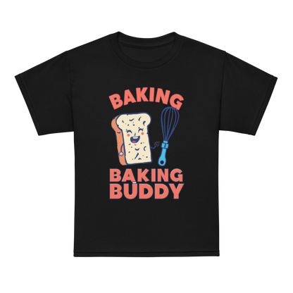 Baking Buddy V3 | Youth t-shirt Black Apparel > Kids' T-Shirts ZomaModa