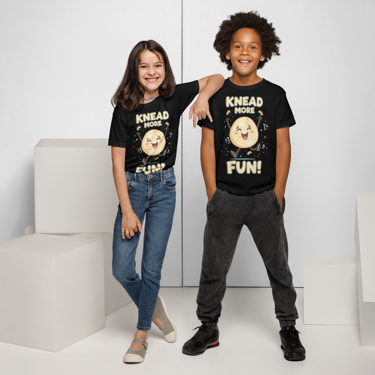 Knead More Fun V3 | Youth t-shirt Apparel > Kids' T-Shirts ZomaModa