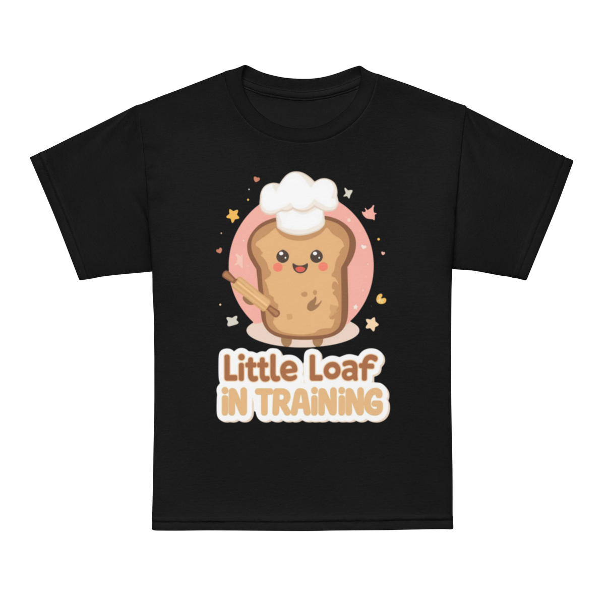 Little Loaf in Training V5 | Youth t-shirt Black Apparel > Kids' T-Shirts ZomaModa