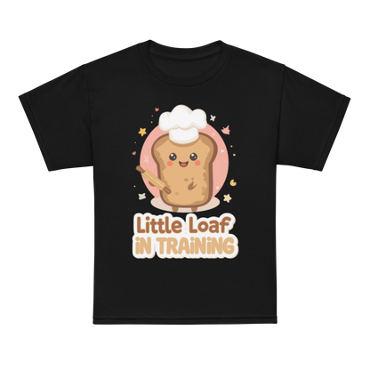 Little Loaf in Training V5 | Youth t-shirt Black Apparel > Kids' T-Shirts ZomaModa