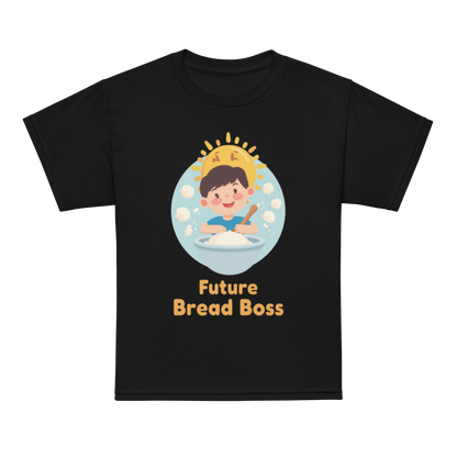 Future Bread Boss V3 | Youth t-shirt Black Apparel > Kids' T-Shirts ZomaModa