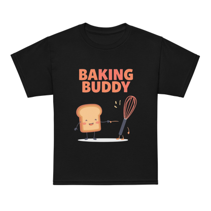 Baking Buddy V5 | Youth t-shirt Black Apparel > Kids' T-Shirts ZomaModa