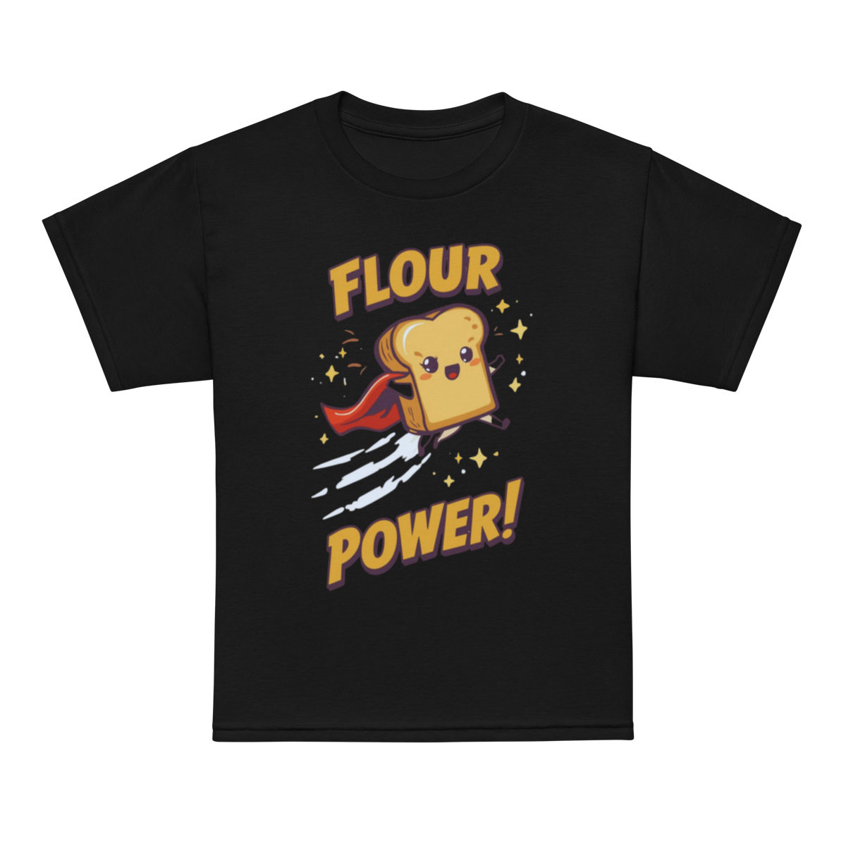Flour Power V5 | Youth t-shirt Black Apparel > Kids' T-Shirts ZomaModa
