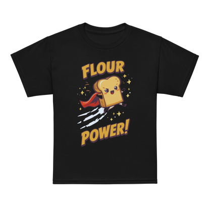 Flour Power V5 | Youth t-shirt Black Apparel > Kids' T-Shirts ZomaModa