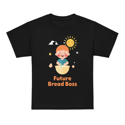 Future Bread Boss V4 | Youth t-shirt Black Apparel > Kids' T-Shirts ZomaModa