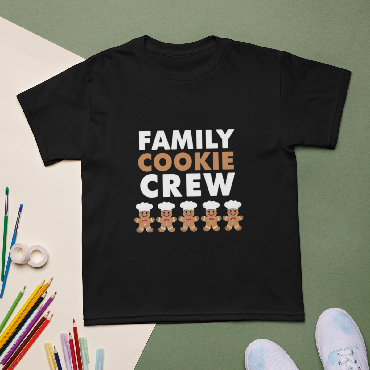 Family Cookie Crew V2 | Kids T-Shirt Apparel > Kids' T-Shirts ZomaModa
