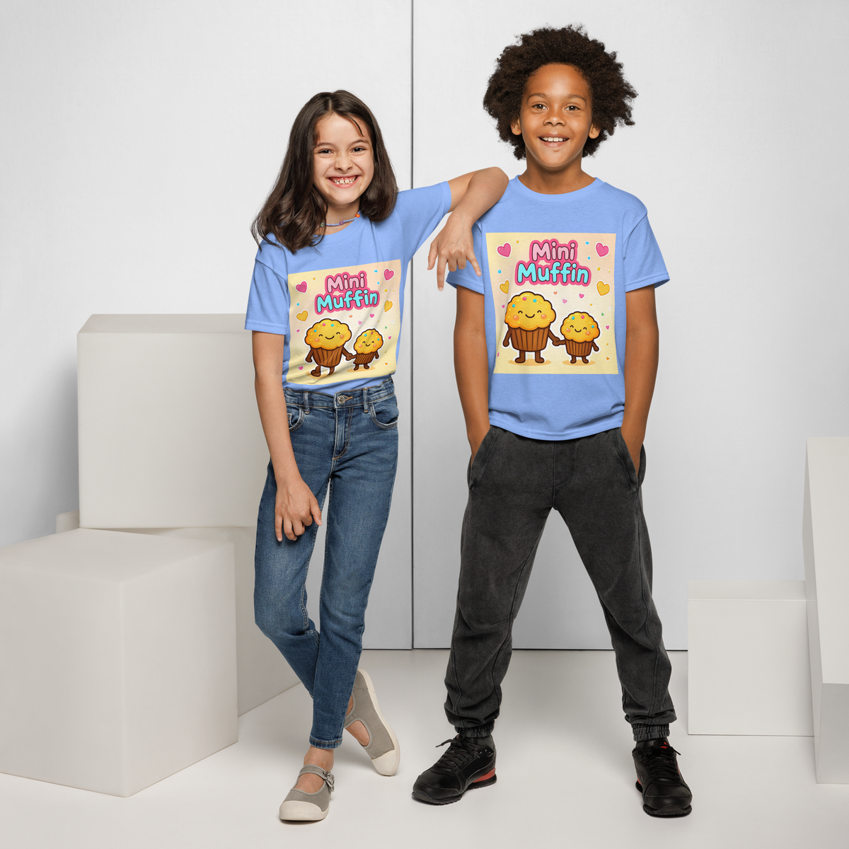 Mini Muffin Maker V1 | Youth t-shirt Apparel > Kids' T-Shirts ZomaModa