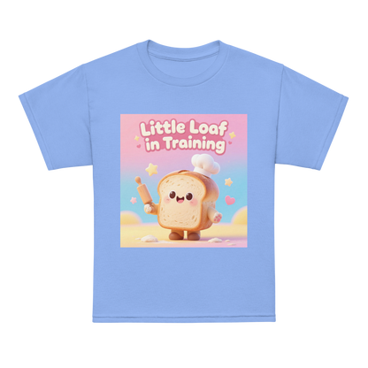 Little Loaf in Training V1 | Youth t-shirt Carolina Blue Apparel > Kids' T-Shirts ZomaModa