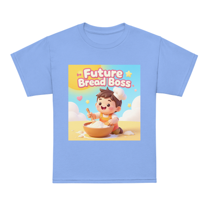 Future Bread Boss V1 | Youth t-shirt Carolina Blue Apparel > Kids' T-Shirts ZomaModa