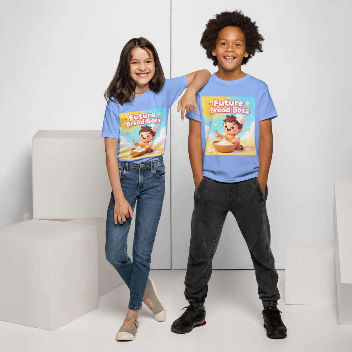 Future Bread Boss V1 | Youth t-shirt Apparel > Kids' T-Shirts ZomaModa