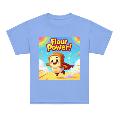 Flour Power V1 | Youth t-shirt Carolina Blue Apparel > Kids' T-Shirts ZomaModa