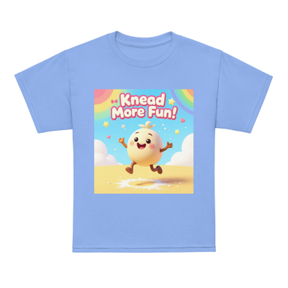 Knead More Fun V1 | Youth t-shirt Carolina Blue Apparel > Kids' T-Shirts ZomaModa