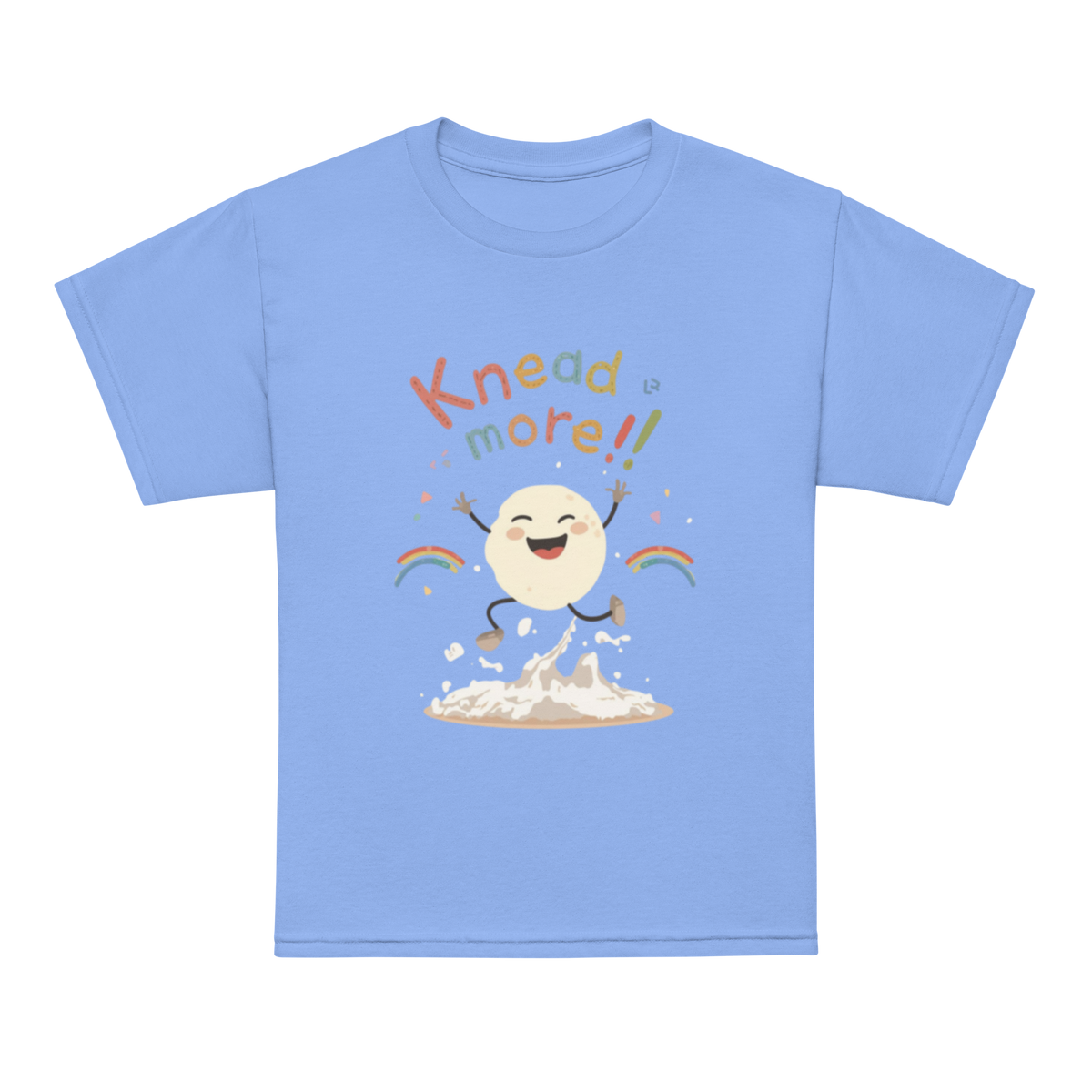 Knead More Fun V2 | Youth t-shirt Carolina Blue Apparel > Kids' T-Shirts ZomaModa
