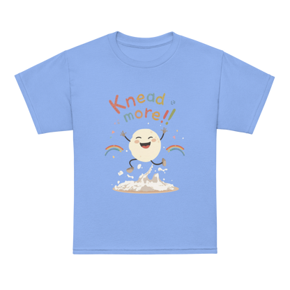 Knead More Fun V2 | Youth t-shirt Carolina Blue Apparel > Kids' T-Shirts ZomaModa