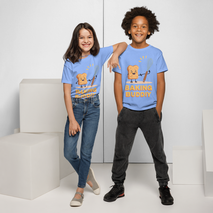 Baking Buddy V2 | Youth t-shirt Apparel > Kids' T-Shirts ZomaModa