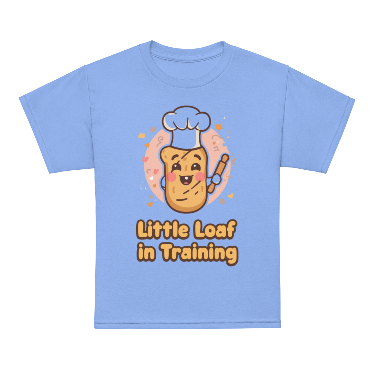 Little Loaf in Training V2 | Youth t-shirt Carolina Blue Apparel > Kids' T-Shirts ZomaModa