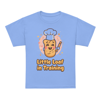 Little Loaf in Training V2 | Youth t-shirt Carolina Blue Apparel > Kids' T-Shirts ZomaModa