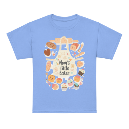 Mom’s Little Baker V2 | Youth t-shirt Carolina Blue Apparel > Kids' T-Shirts ZomaModa