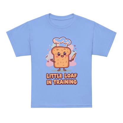 Little Loaf in Training V4 | Youth t-shirt Carolina Blue Apparel > Kids' T-Shirts ZomaModa