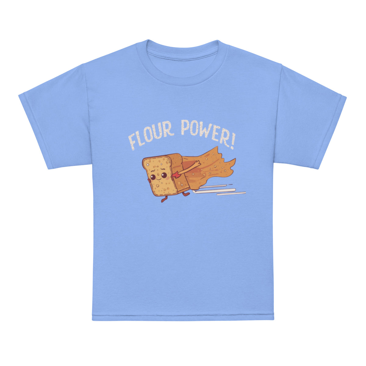 Flour Power V2 | Youth t-shirt Carolina Blue Apparel > Kids' T-Shirts ZomaModa