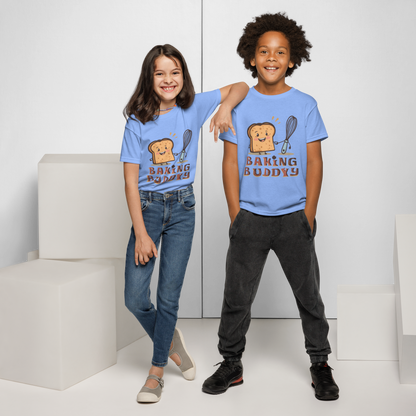 Baking Buddy V4 | Youth t-shirt Apparel > Kids' T-Shirts ZomaModa