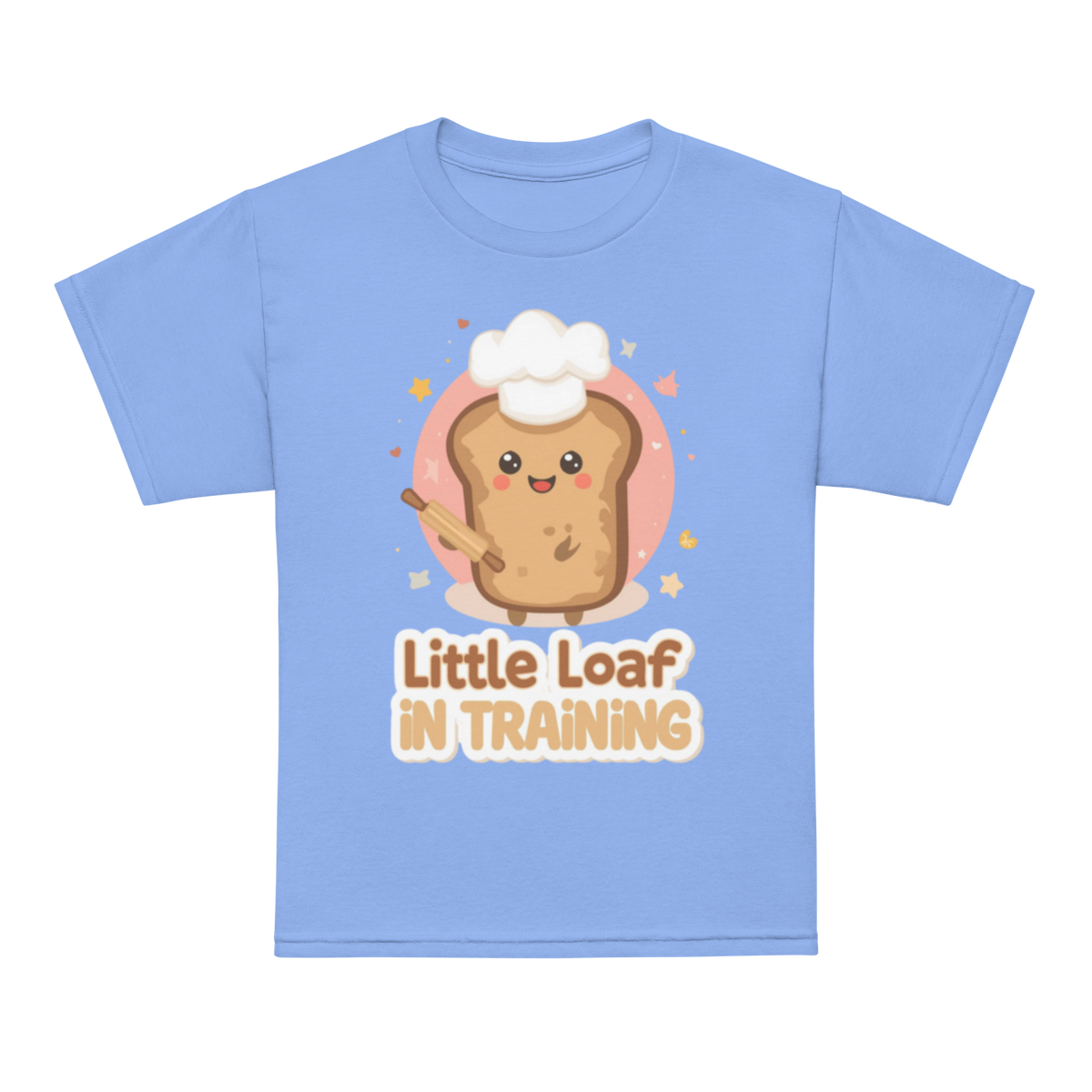 Little Loaf in Training V5 | Youth t-shirt Carolina Blue Apparel > Kids' T-Shirts ZomaModa