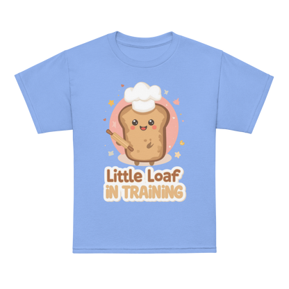 Little Loaf in Training V5 | Youth t-shirt Carolina Blue Apparel > Kids' T-Shirts ZomaModa