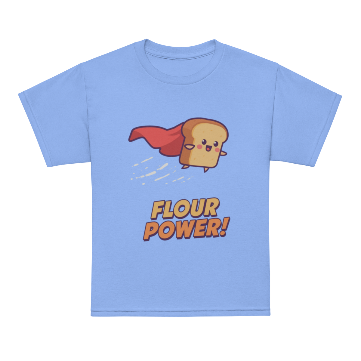 Flour Power V3 | Youth t-shirt Carolina Blue Apparel > Kids' T-Shirts ZomaModa