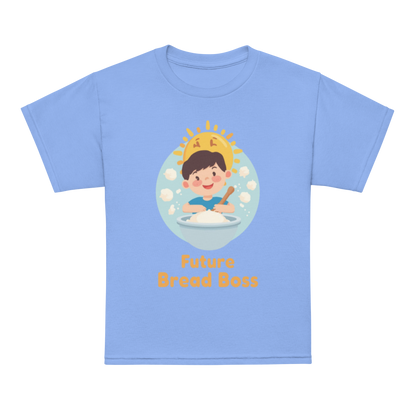 Future Bread Boss V3 | Youth t-shirt Carolina Blue Apparel > Kids' T-Shirts ZomaModa