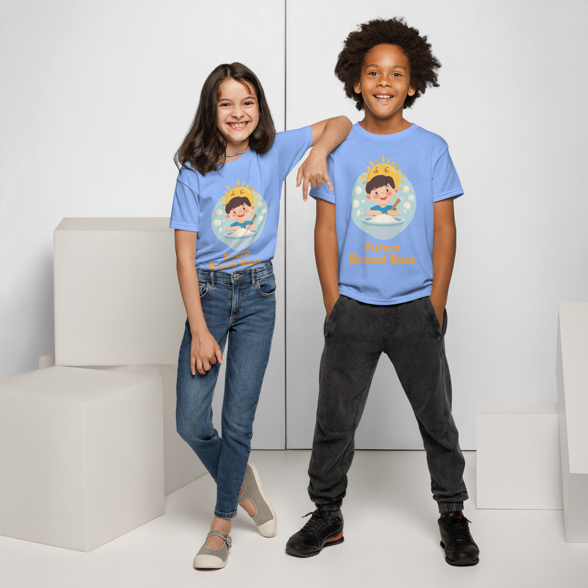 Future Bread Boss V3 | Youth t-shirt Apparel > Kids' T-Shirts ZomaModa