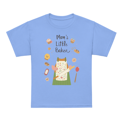 Mom’s Little Baker V3 | Youth t-shirt Carolina Blue Apparel > Kids' T-Shirts ZomaModa