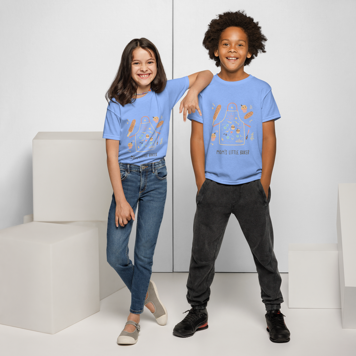 Mom’s Little Baker V4 | Youth t-shirt Apparel > Kids' T-Shirts ZomaModa