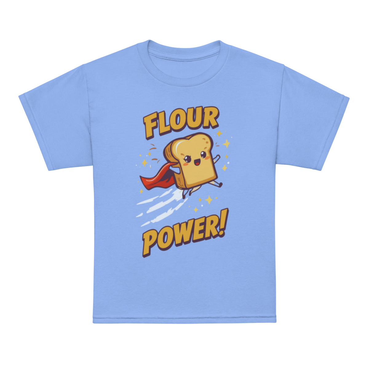 Flour Power V5 | Youth t-shirt Carolina Blue Apparel > Kids' T-Shirts ZomaModa