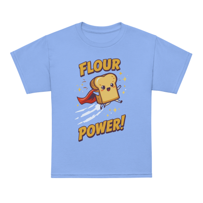 Flour Power V5 | Youth t-shirt Carolina Blue Apparel > Kids' T-Shirts ZomaModa