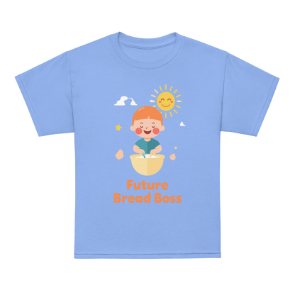 Future Bread Boss V4 | Youth t-shirt Carolina Blue Apparel > Kids' T-Shirts ZomaModa
