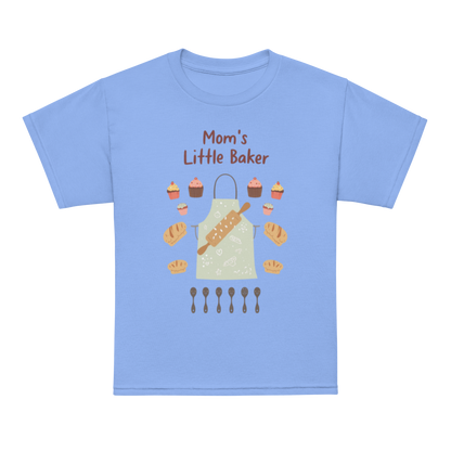 Mom’s Little Baker V5 | Youth t-shirt Carolina Blue Apparel > Kids' T-Shirts ZomaModa