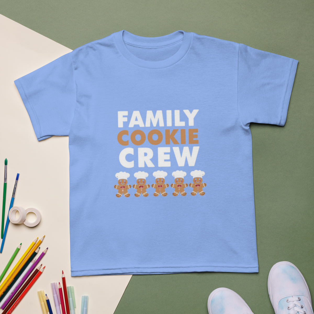 Family Cookie Crew V2 | Kids T-Shirt Apparel > Kids' T-Shirts ZomaModa