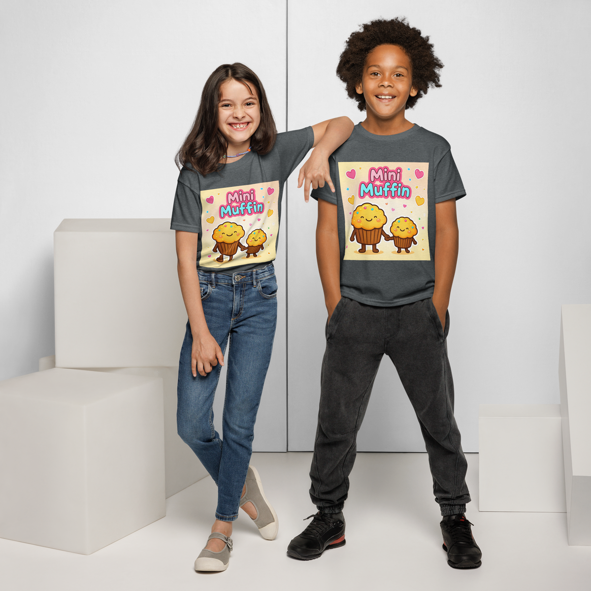 Mini Muffin Maker V1 | Youth t-shirt Apparel > Kids' T-Shirts ZomaModa