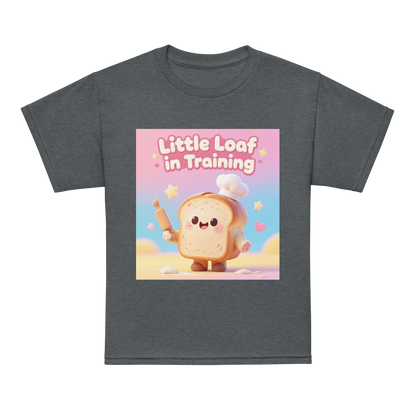 Little Loaf in Training V1 | Youth t-shirt Dark Heather Apparel > Kids' T-Shirts ZomaModa