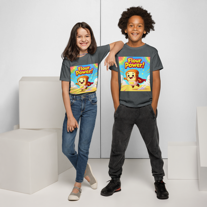 Flour Power V1 | Youth t-shirt Apparel > Kids' T-Shirts ZomaModa