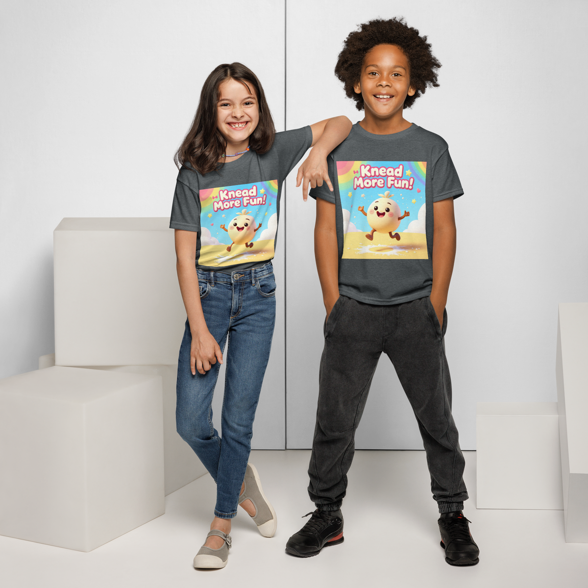 Knead More Fun V1 | Youth t-shirt Apparel > Kids' T-Shirts ZomaModa