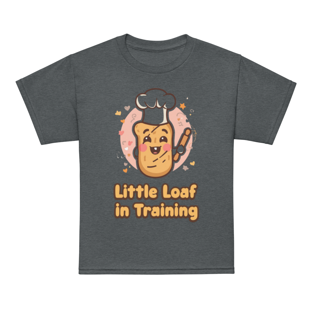 Little Loaf in Training V2 | Youth t-shirt Dark Heather Apparel > Kids' T-Shirts ZomaModa