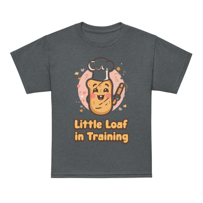 Little Loaf in Training V2 | Youth t-shirt Dark Heather Apparel > Kids' T-Shirts ZomaModa