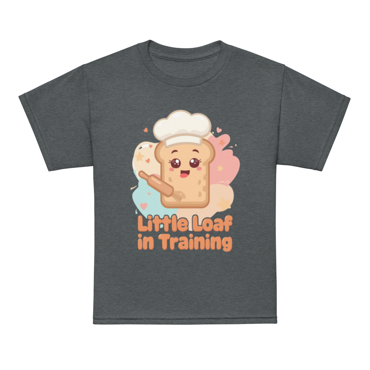 Little Loaf in Training V3 | Youth t-shirt Dark Heather Apparel > Kids' T-Shirts ZomaModa
